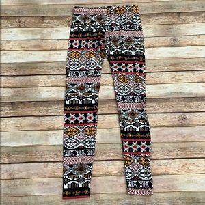 Charlotte Russe Printed Leggings